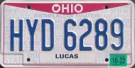 OHIO PRIDE LICENSE PLATE